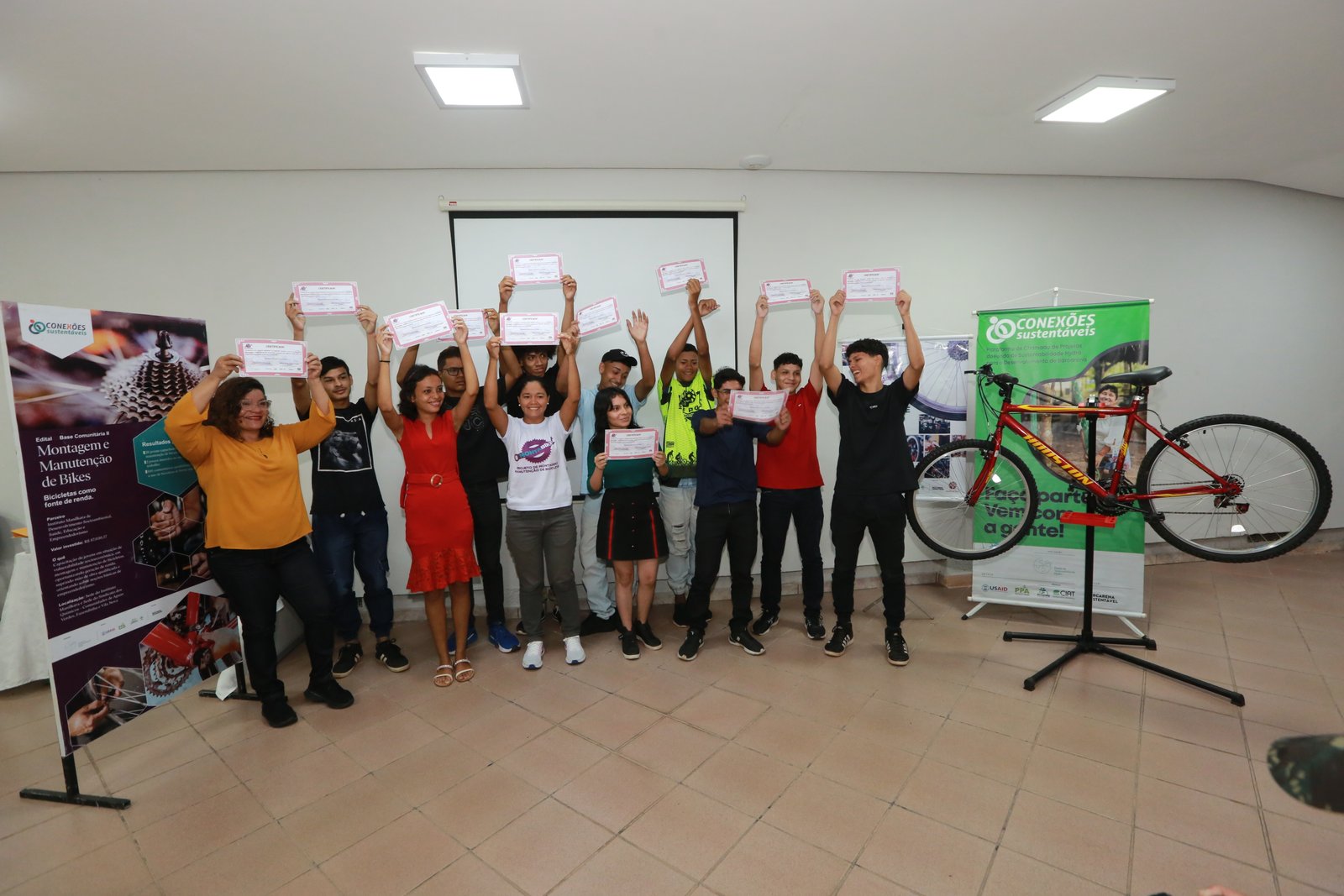 Projeto Monta Bike capacita jovens e adultos para geração de renda em Barcarena