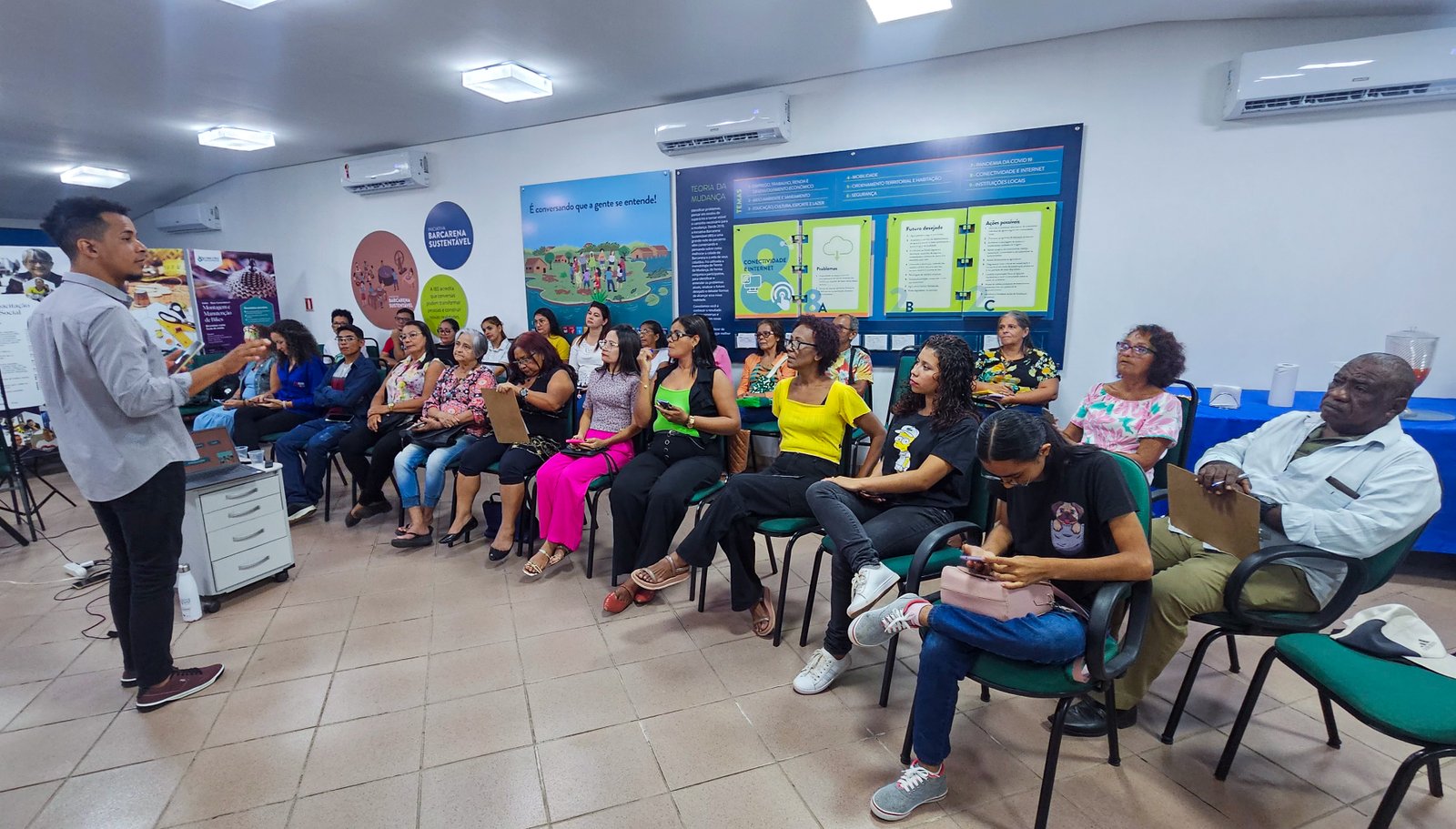 Audiovisual como ferramenta comercial foi tema de oficina de projeto apoiado pelo Fundo de Sustentabilidade Hydro