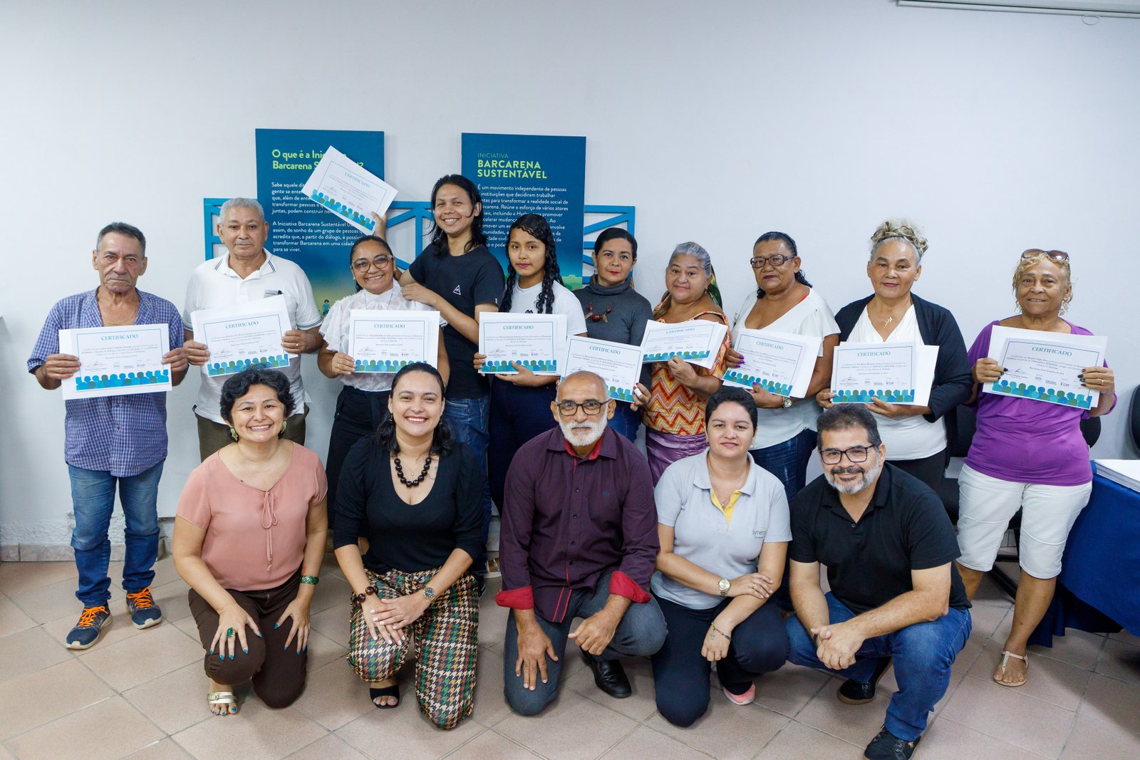 Cerca de 100 pessoas passaram por formação social na Iniciativa Barcarena Sustentável