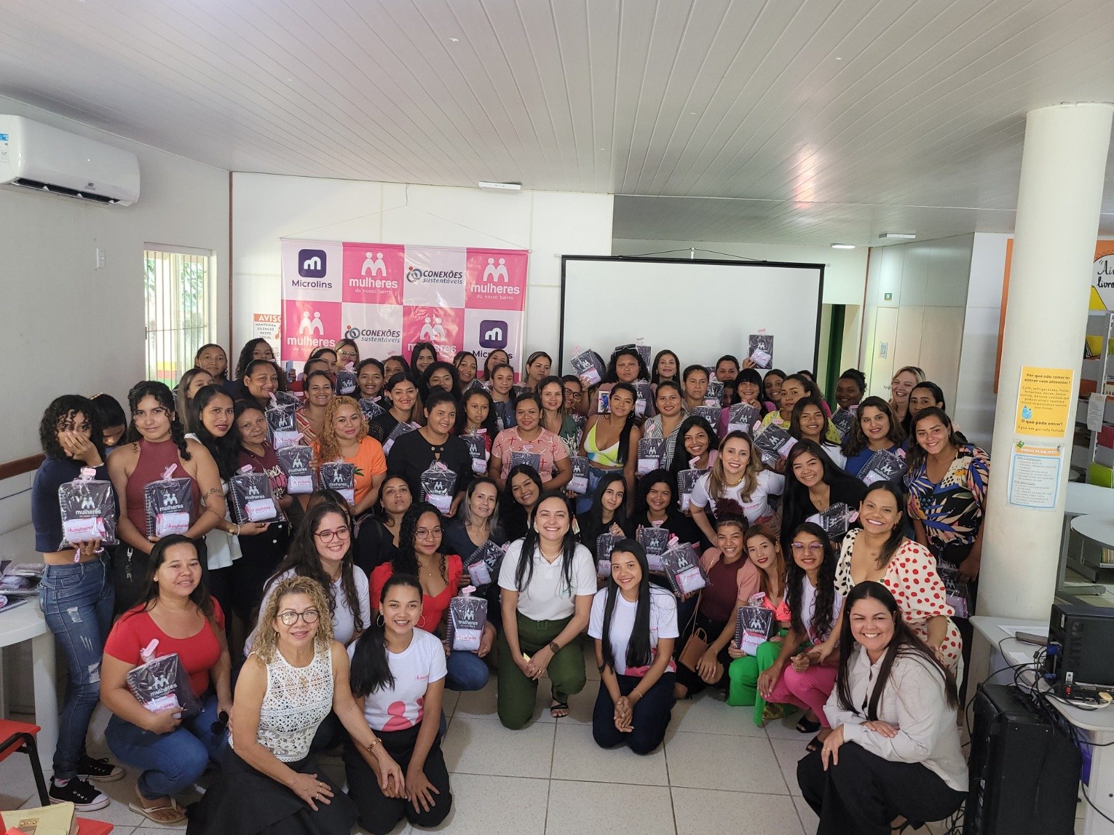 Projeto que incentiva o desenvolvimento digital de mulheres, selecionado na Plataforma Conexões Sustentáveis, inicia formação em Barcarena